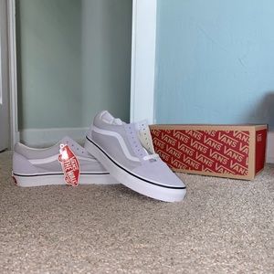 Gray Dawn Old Skool Vans “Off The Wall”